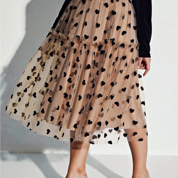 Shein Curve mesh overlay skirt - Picture 7 of 12